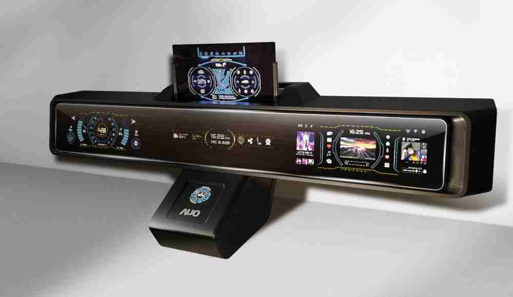 尊龙z6Micro LED沉浸式车舱显示方案结合 可卷式、、可伸缩的Micro LED应用并可呈现不同的质感纹路，，展现人性化设计